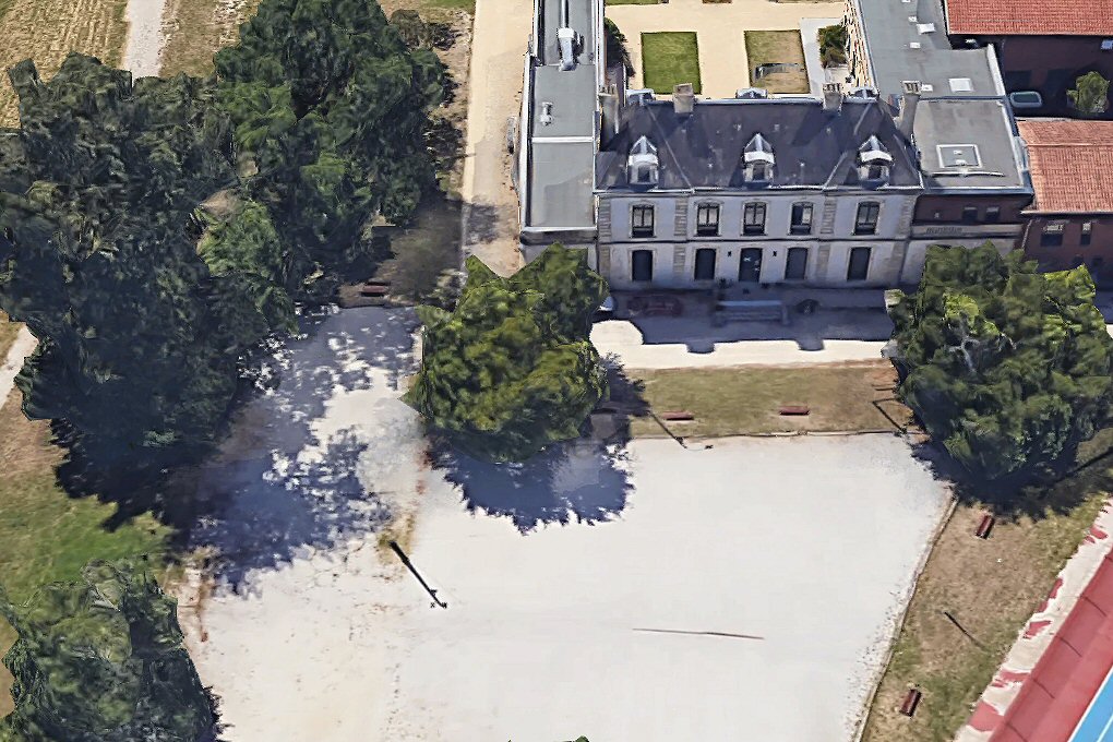 chateau de Burck à Mérignac, propriété de la commune