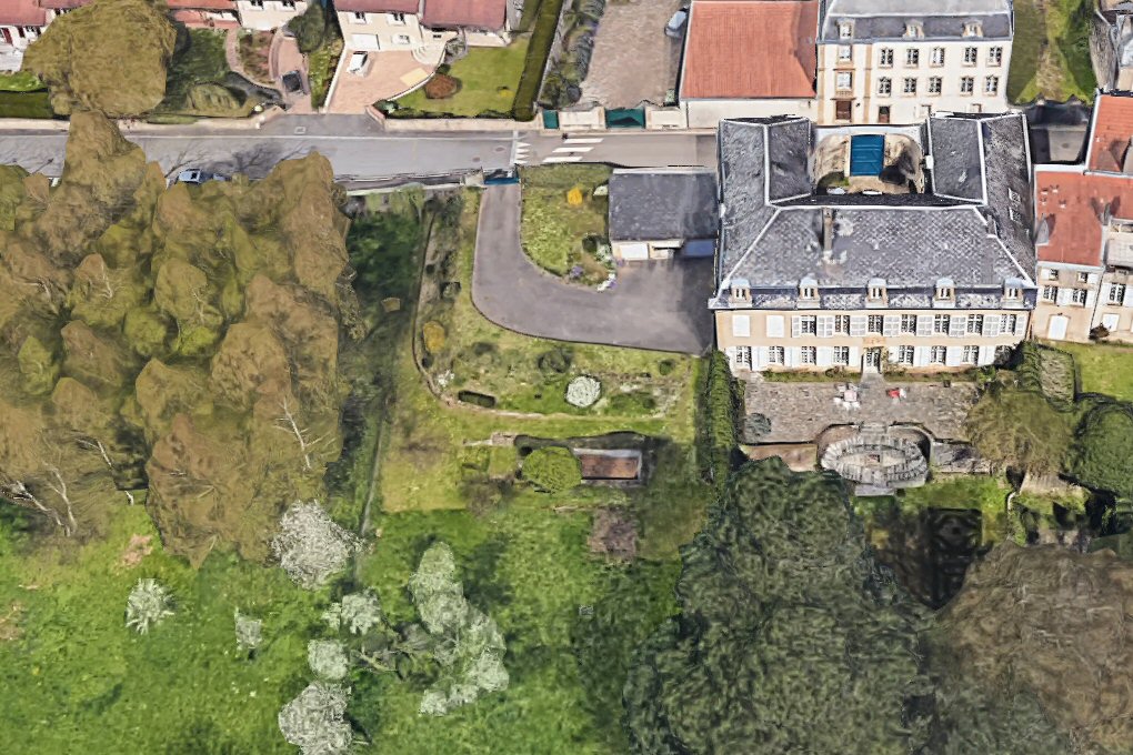 chateau Buzelet à SainteRuffine, inscrit MH en 23/07/1981