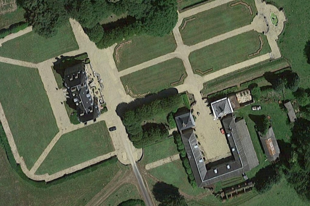 chateau de Goudemail à Lanrodec, de style Louis XIII