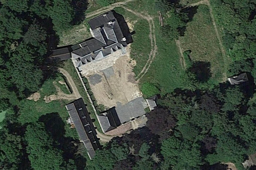 chateau de Kerninon à Ploulech, construction du XVIIIe siècle