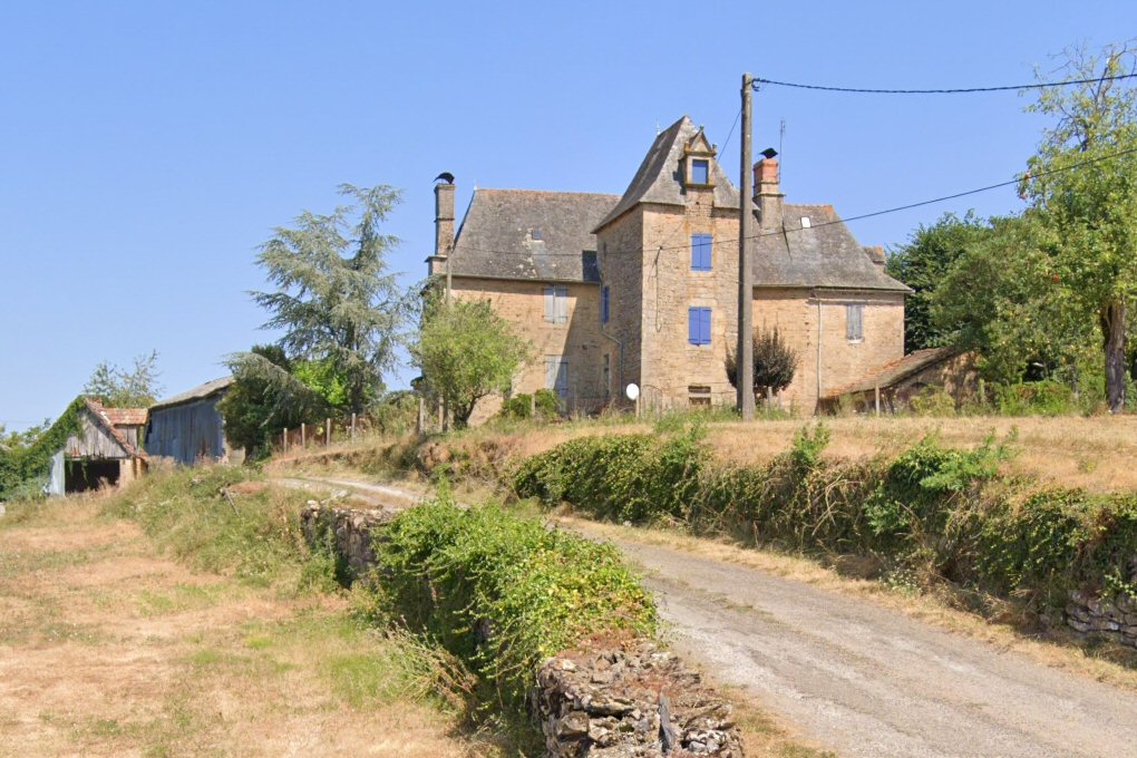 château de La Borie à Ligneyrac, visible de la route