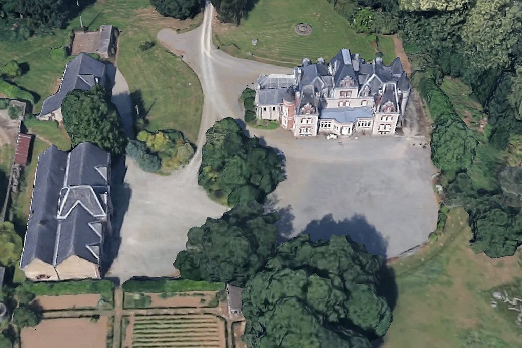château de la Jaffetière à Changé, propriété privée