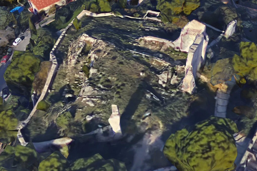 chateau de la Reine Jeanne à Ventabren, vestiges inscrits MH