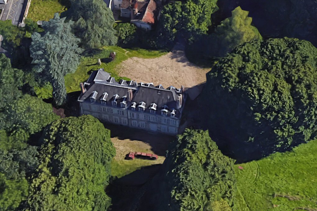 chateau de Miramion à SaintJeandeBraye, bâti au XVIIIe siècle
