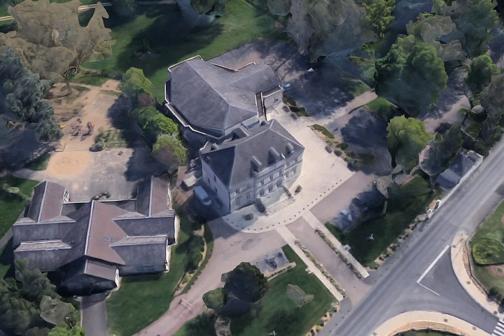 chateau des Planches à Saint Maur, construit en 1815