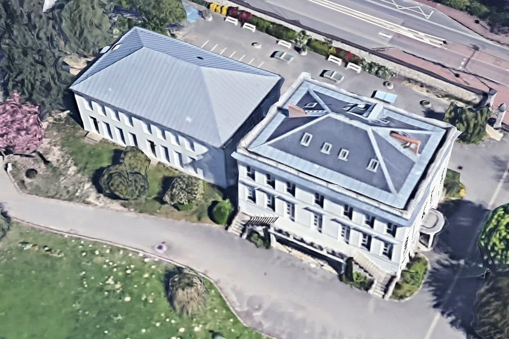 château du Grand Bury à Margency, lycée et collège