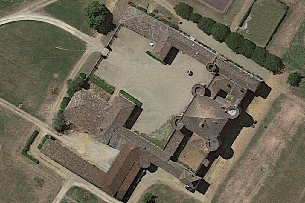 chateau du Mirail à Brouqueyran, chapelle classée MH en 1990