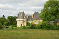 château de Bazouges sur le Loir