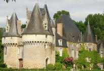 château de Bazouges sur le Loir