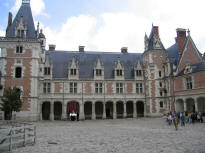 château de Blois   aile Louis XII