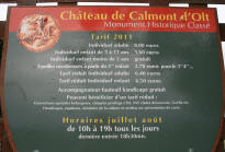 ch�teau de Calmont d'Olt