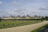 château de Fontainebleau  le grand parterre