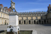chteau de Fontainebleau  cour de la fontaine