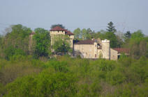 Château de Gourdans à Saint Jean de Niost