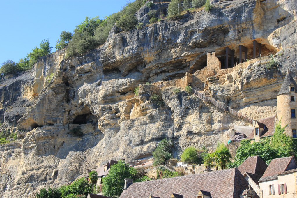 fort troglodytique de La Roque-Gageac -  Camping Le Mondou