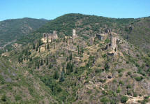 châteaux de Lastours