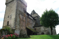ch�teau de Messilhac � Raulhac