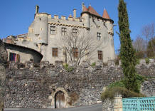 chateau de murol -  fa�ade sud