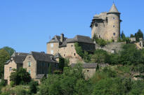 chateau de Panat � Clairvaux d'Aveyron