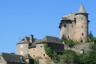chateau de Panat � Clairvaux d'Aveyron