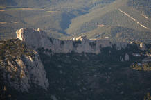 ch�teau de Peyrepertuse    Duilhac-sous-Peyrepertuse