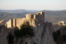 ch�teau de Peyrepertuse    Duilhac-sous-Peyrepertuse
