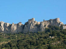 ch�teau de Peyrepertuse    Duilhac-sous-Peyrepertuse