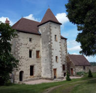 ch�teau de Villars � Beaune d'Allier