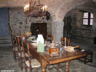 chateau fort Lavaux Sainte Anne int�rieur