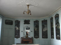 chateau de malesaigne salon bleu