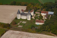 ch�teau de Bagneux � Bournan