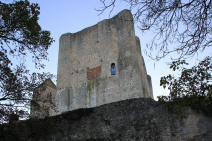chateau-fort de Gouzon à Chauvigny