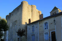 chateau-fort de Gouzon à Chauvigny