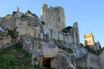 château d'Harcourt à Chauvigny