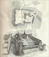 chateau de la Barre Conflans sur Anille