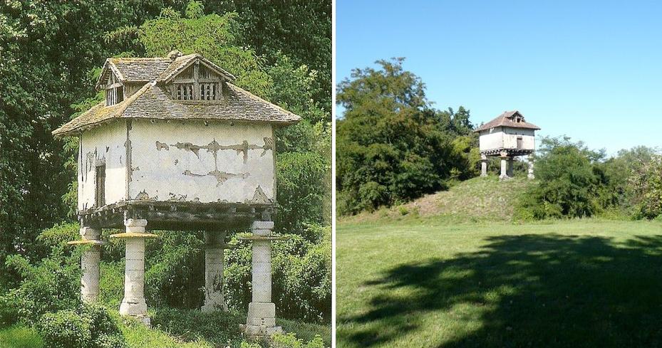 chateau de Lamothe à VilleneuvesurLot, inscrit MH en 1971