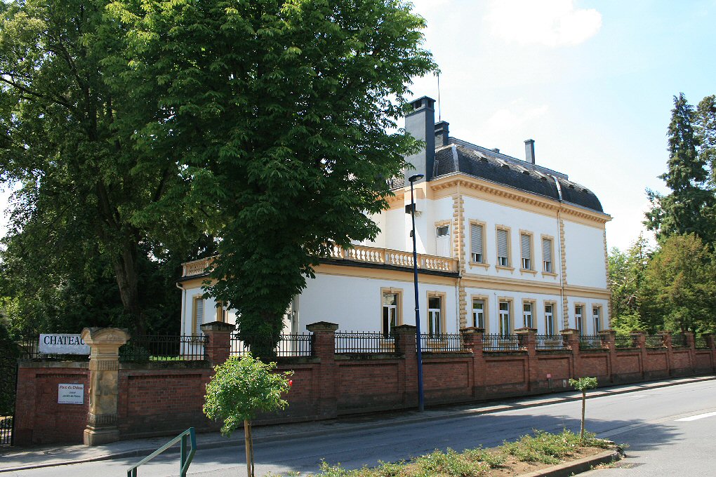 chateau de Nilvange, parc ouvert au public