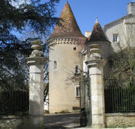 ch�teau de Belleville � Feuillade