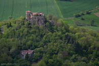 chateau fort de Buss�ol � Vic le Comte