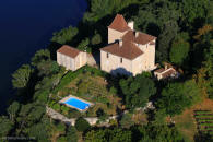 ch�teau de Larroque � Caillac
