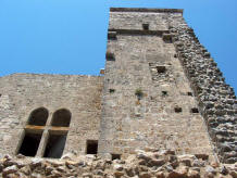 ch�teau cathare de Qu�ribus   Cucugnan
