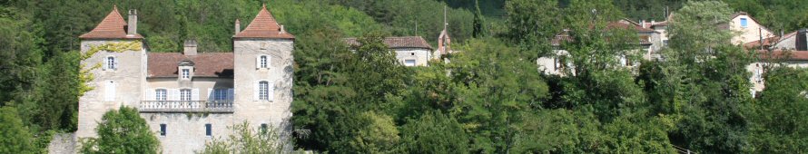 Château de Saint Vincent Rive d'Olt