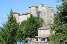 château de Sampzon   Ardèche