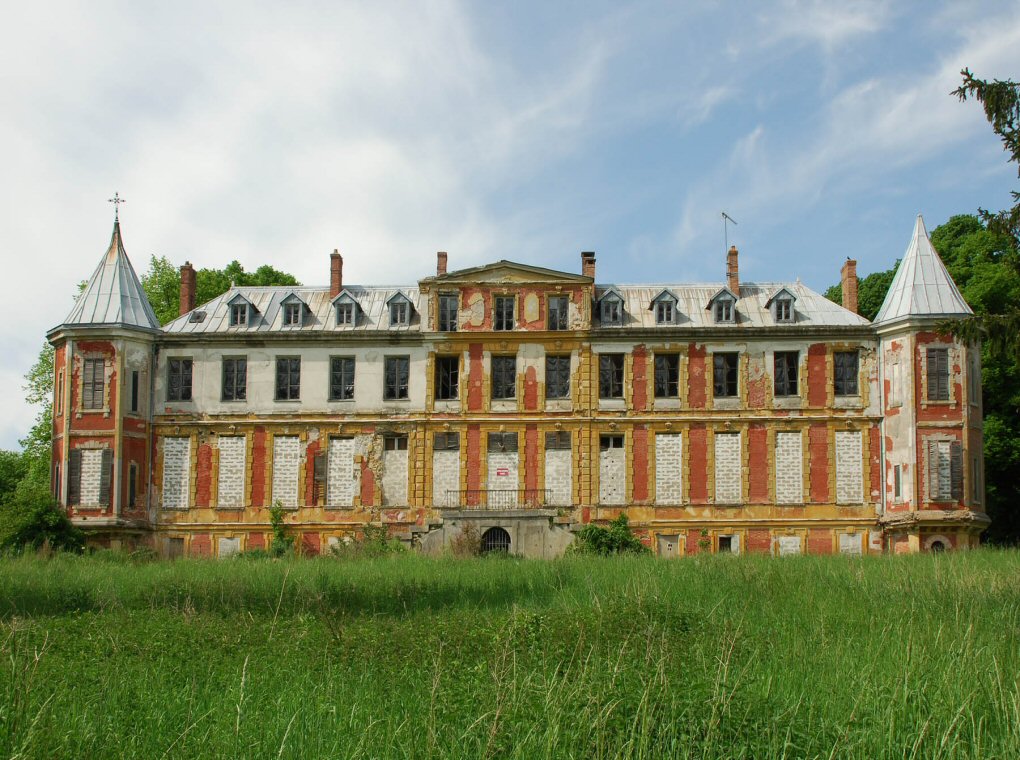 chateau de Chanteloup à Saint Germain lès Arpajon, à l'abandon