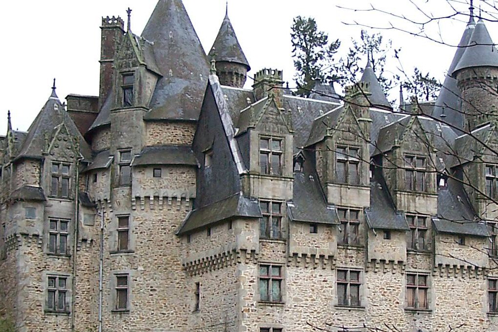 chateau de Lambertie à Mialet, visite des extérieurs autorisée